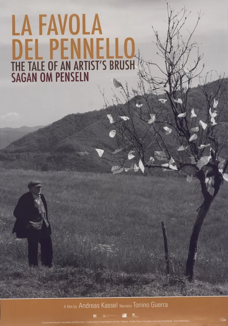 La favola del pennello poster background
