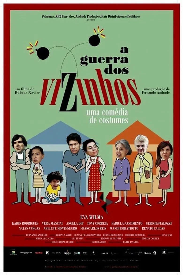 A Guerra dos Vizinhos poster background