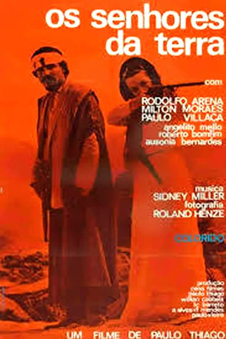 Os Senhores da Terra poster background