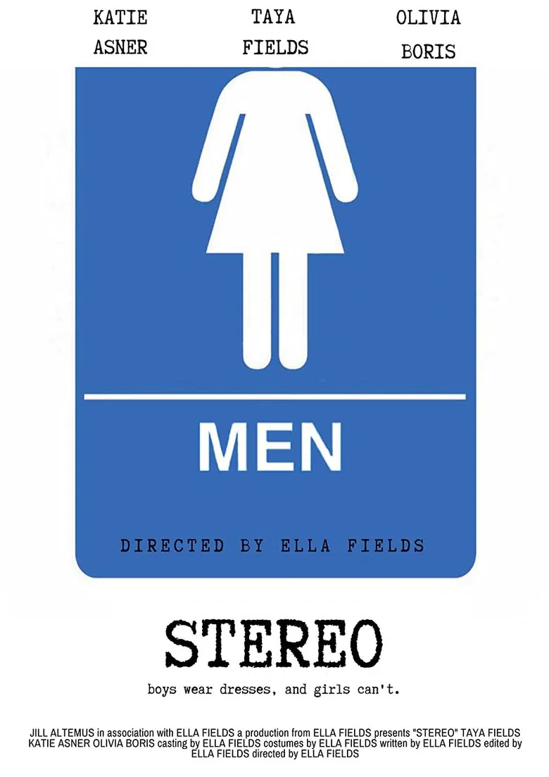 Stereo poster background