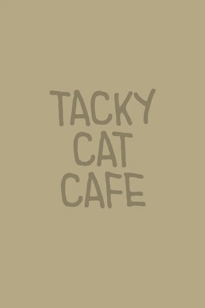 Tacky Cat Cafe poster background