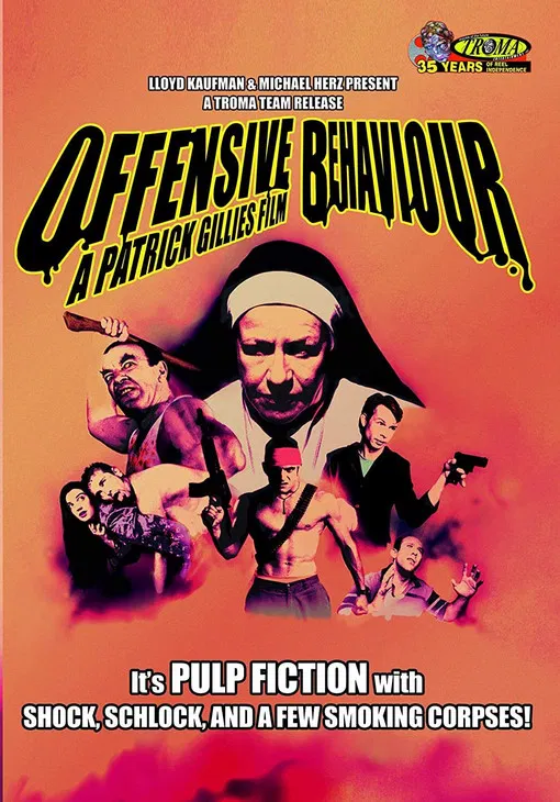 Offensive Behaviour poster background