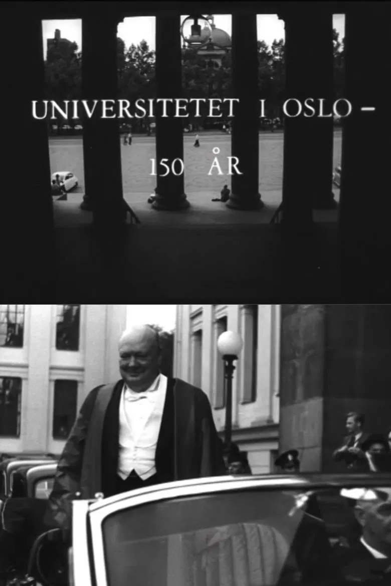 Oslofilm: Universitetet i Oslo - 150 år poster background