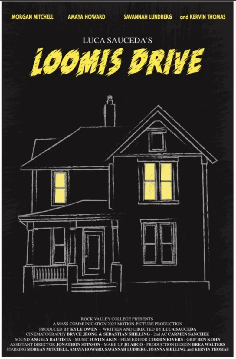 Loomis Drive poster background