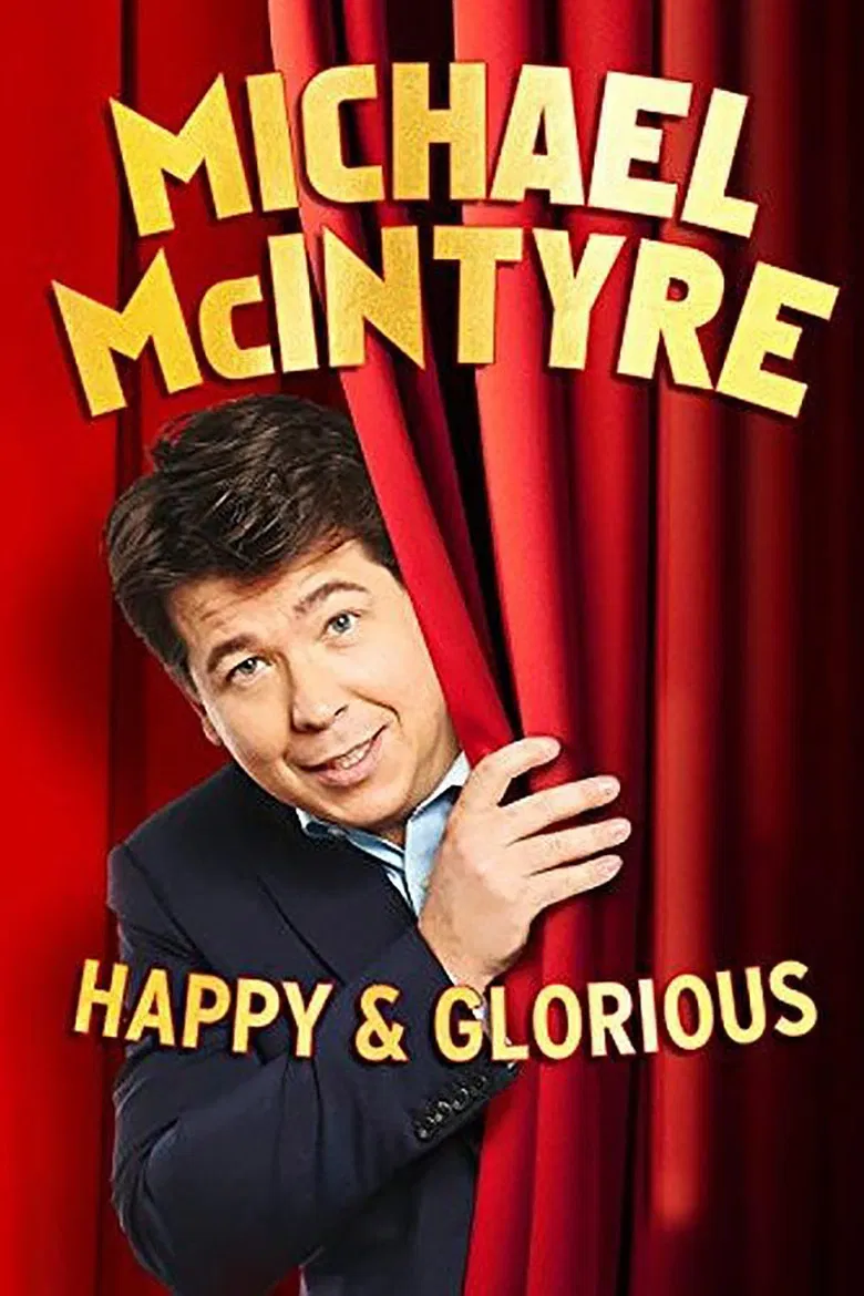 Michael McIntyre: Happy & Glorious poster background