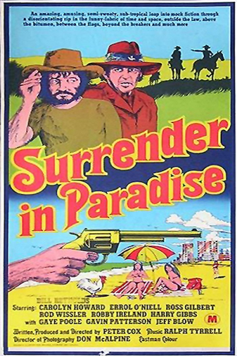 Surrender in Paradise poster background