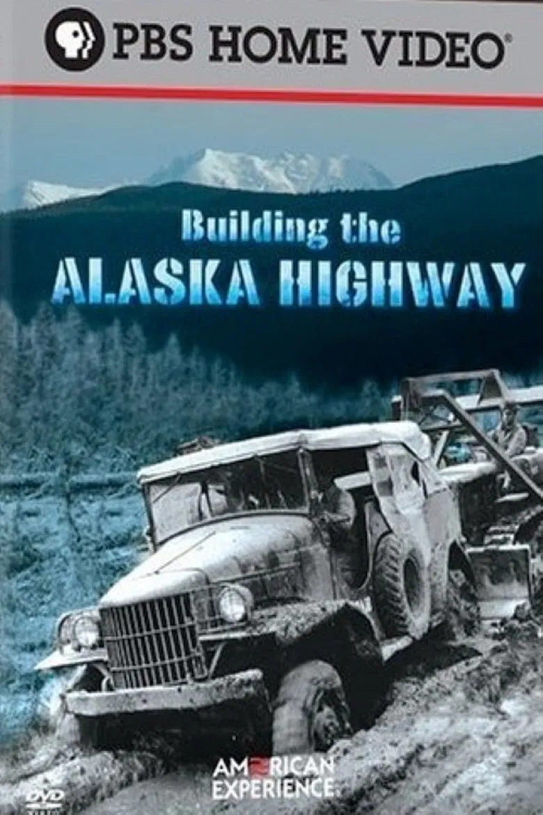 Building the Alaska Highway poster background