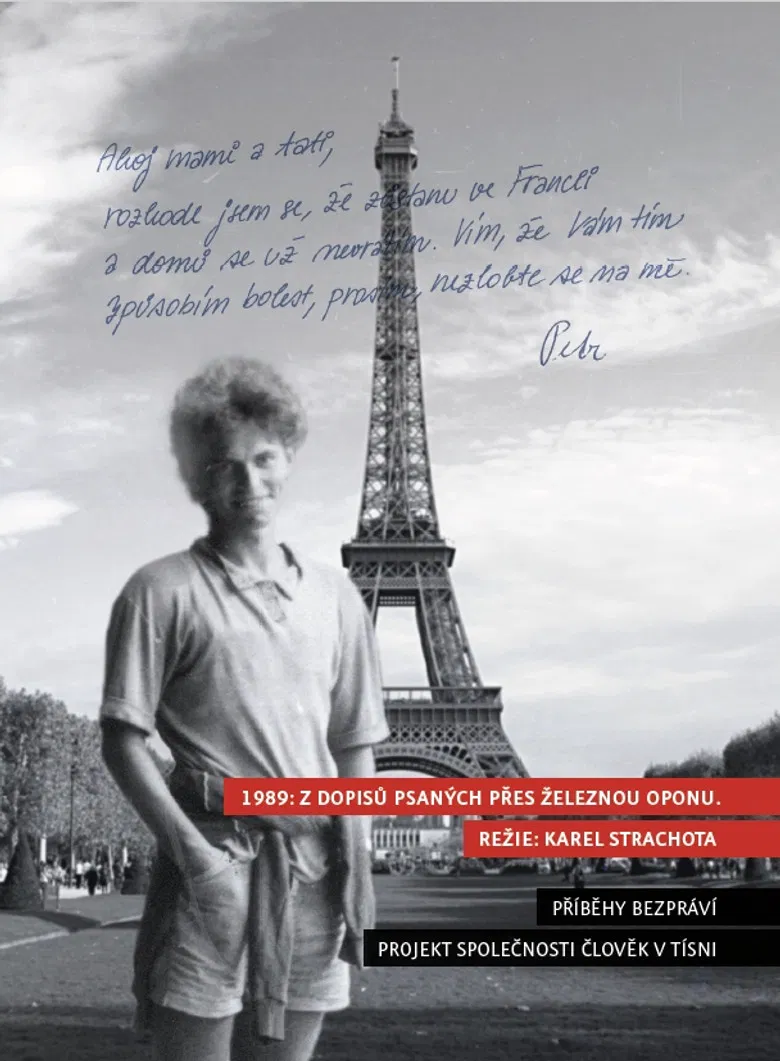 1989: Z dopisů psaných přes železnou oponu poster background