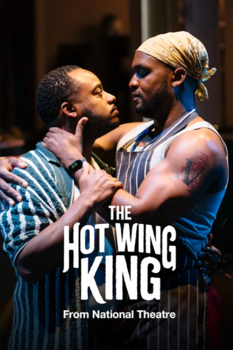National Theatre Live: The Hot Wing King poster background