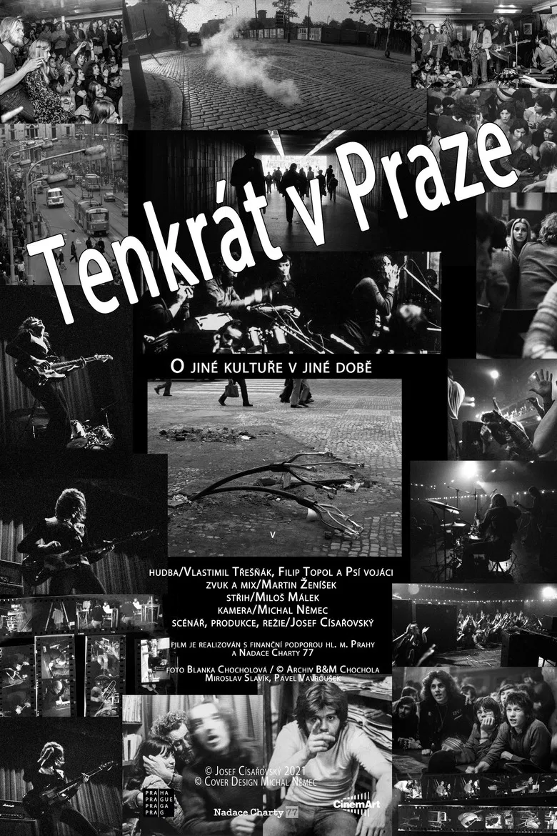 Tenkrát v Praze poster background