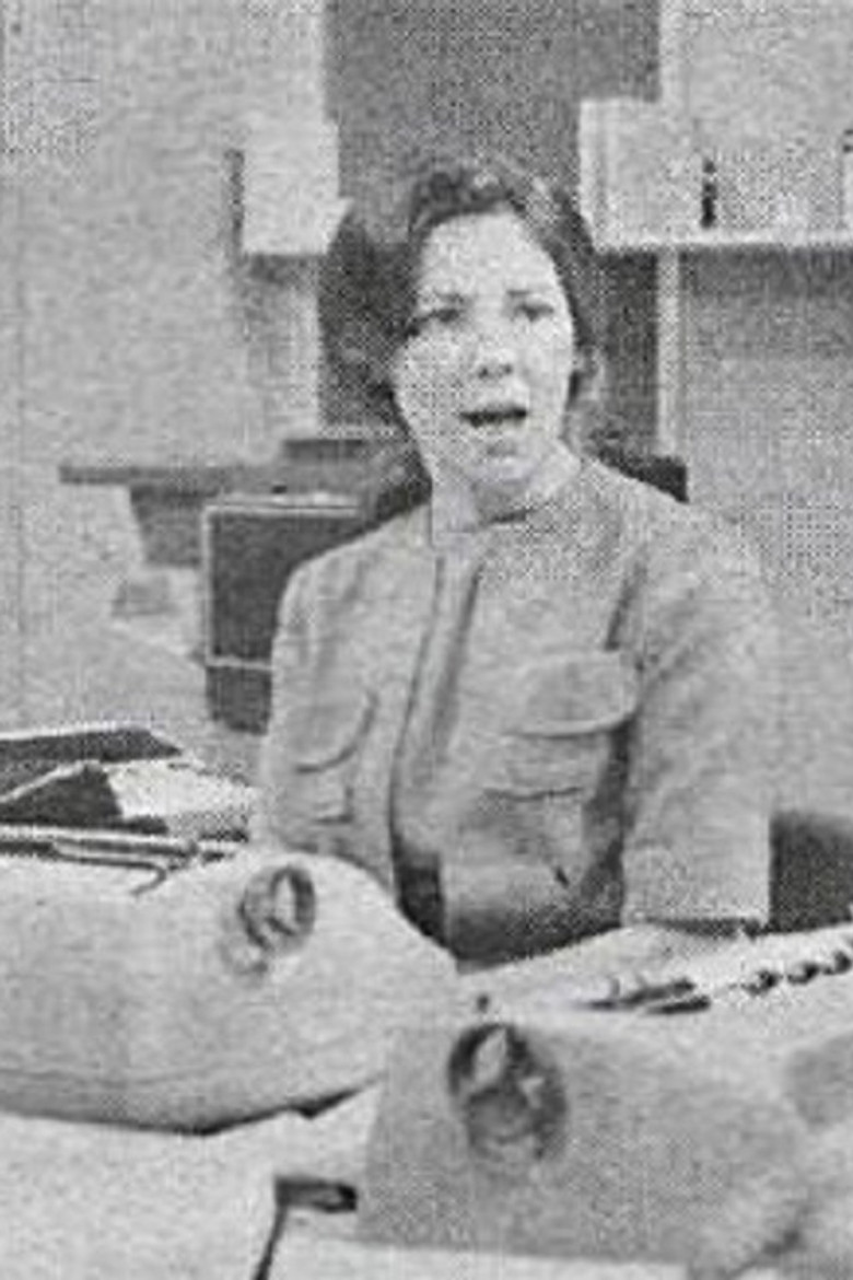 The Typist poster background