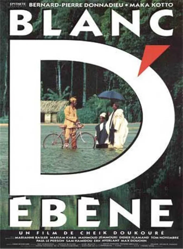 Blanc d'ébène poster background