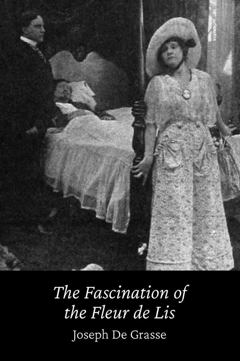 The Fascination of the Fleur de Lis poster background