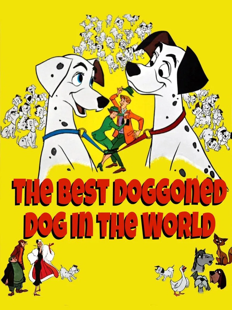 The Best Doggoned Dog in the World poster background