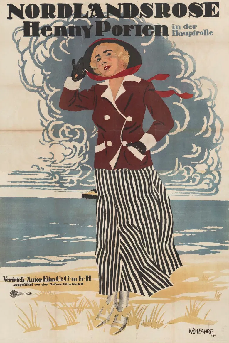 Nordlandrose poster background