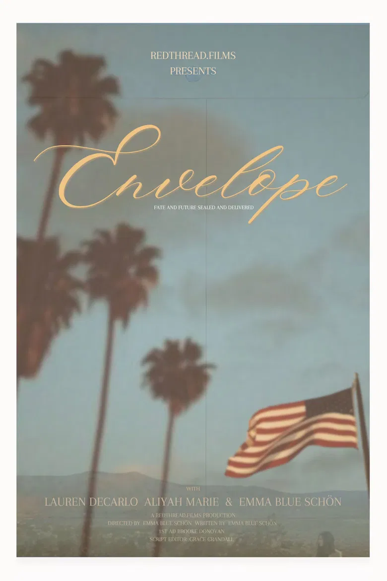 Envelope poster background