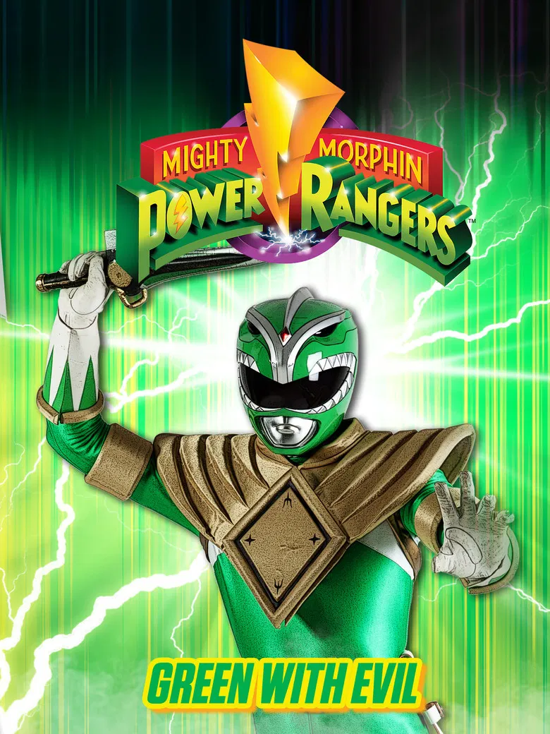 Mighty Morphin Power Rangers: Green With Evil poster background