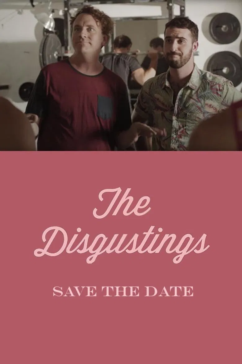 The Disgustings: Save the Date poster background