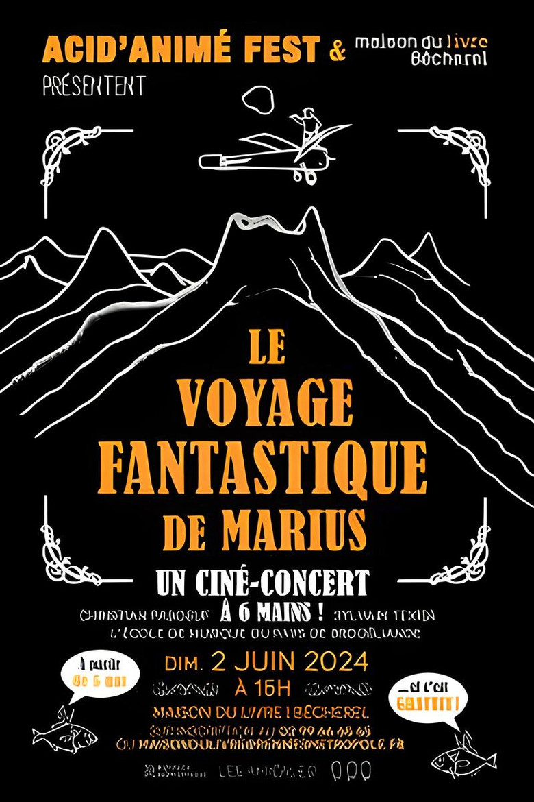 Le Voyage Fantastique de Marius poster background