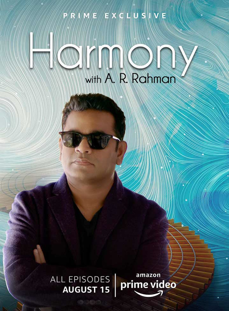 Harmony with A. R. Rahman poster background