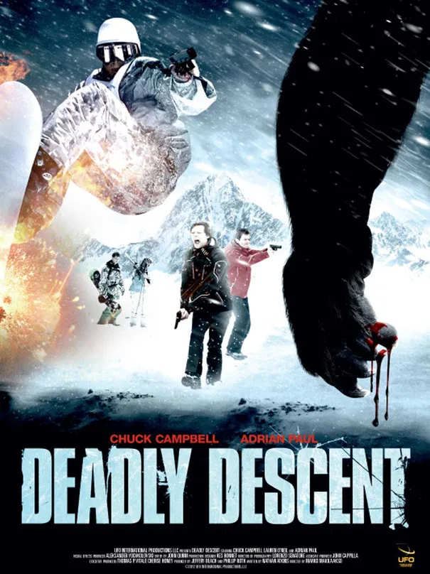 Deadly Descent poster background