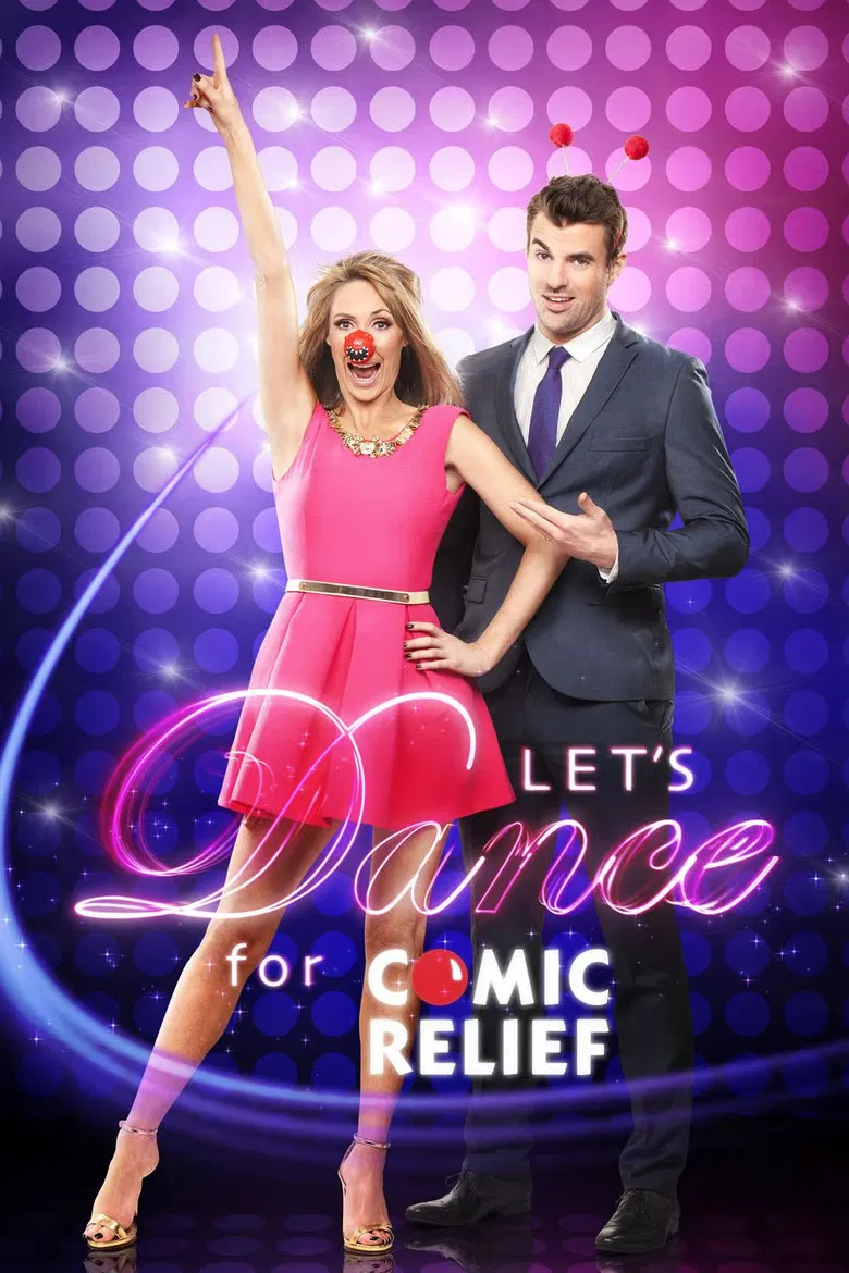 Let's Dance for Comic Relief poster background