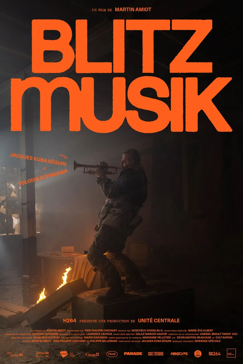 Blitzmusik poster background