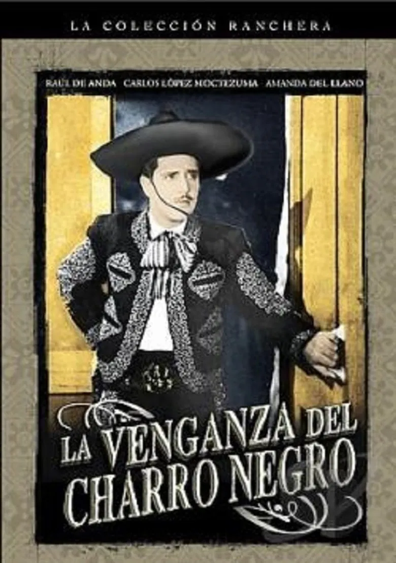 La venganza del Charro Negro poster background