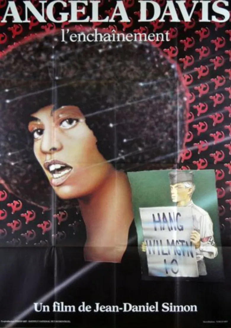 Angela Davis, l'enchaînement poster background