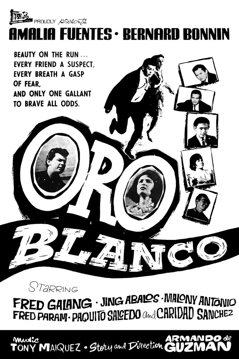 Oro Blanco poster background