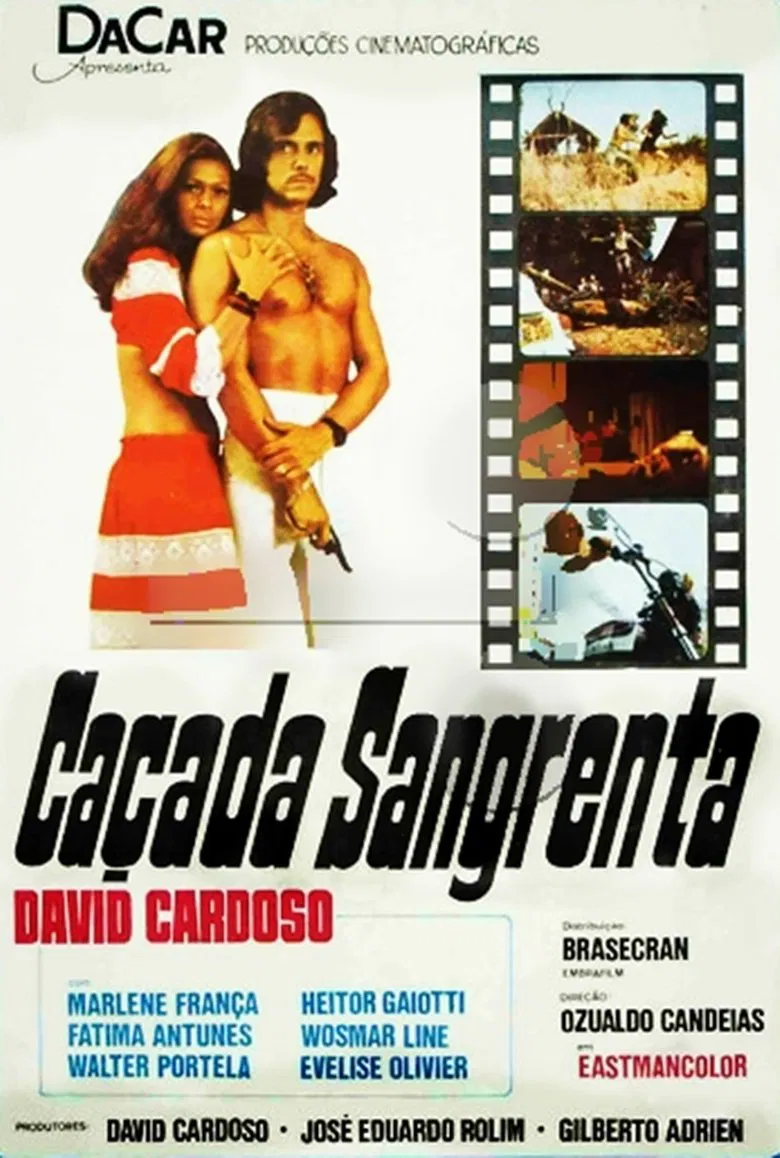Caçada Sangrenta poster background
