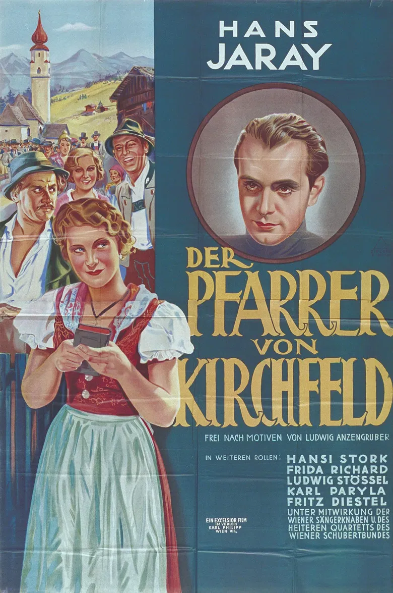 Der Pfarrer von Kirchfeld poster background