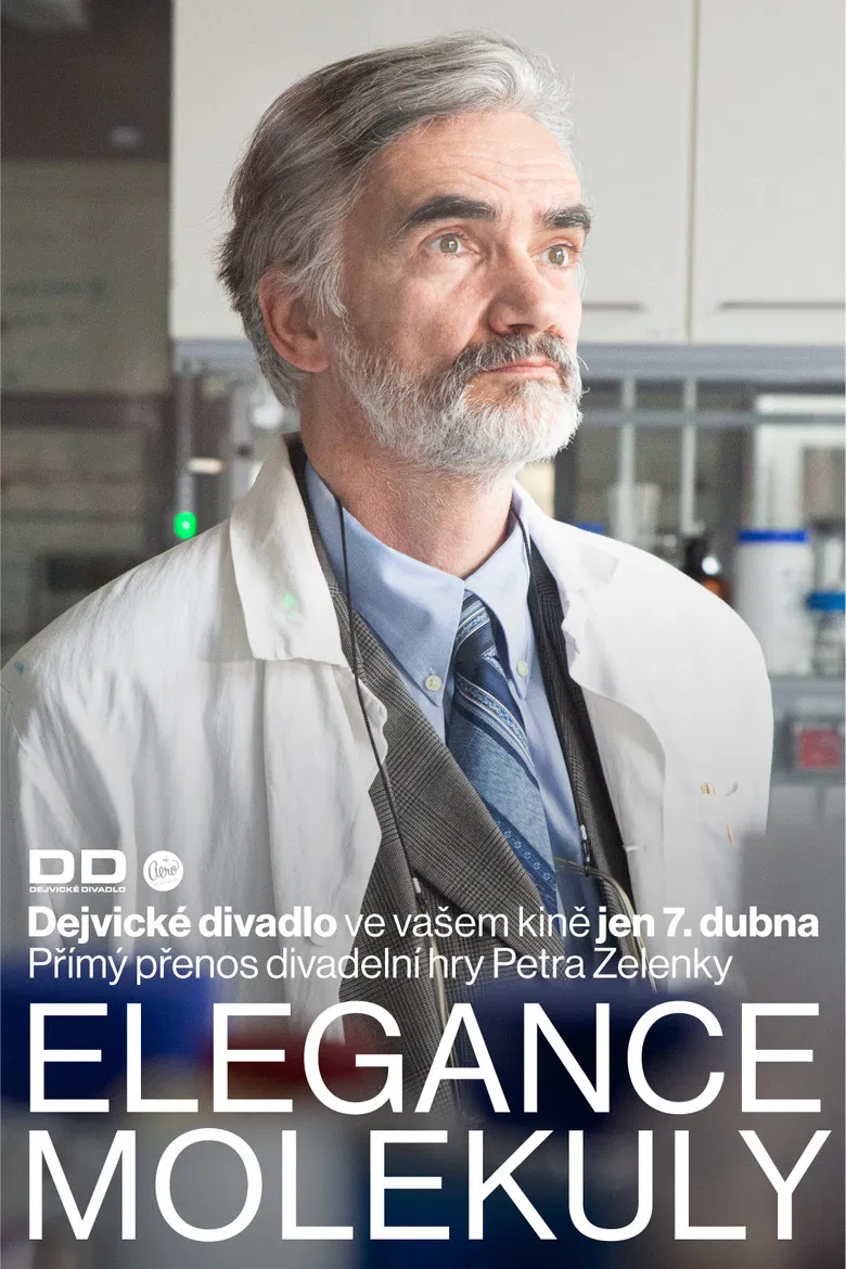 Elegance molekuly poster background