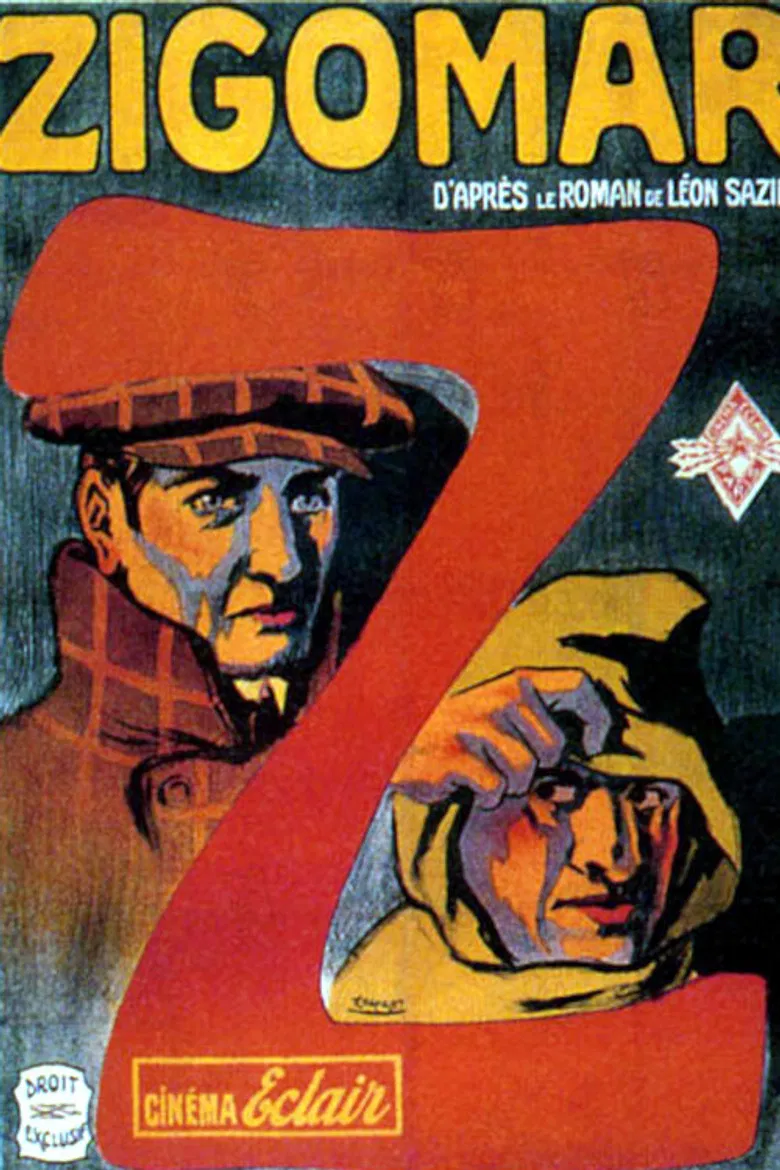 Zigomar the Eelskin poster background