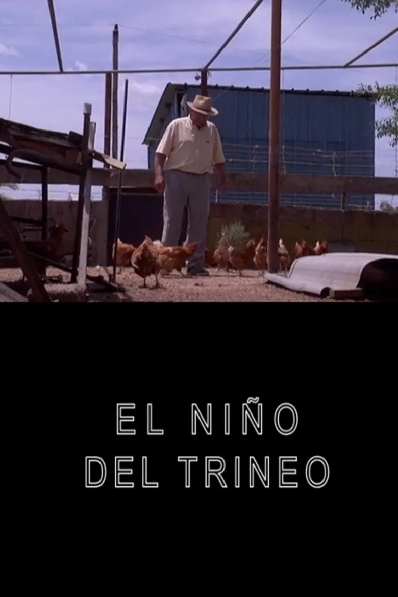 El niño del trineo poster background