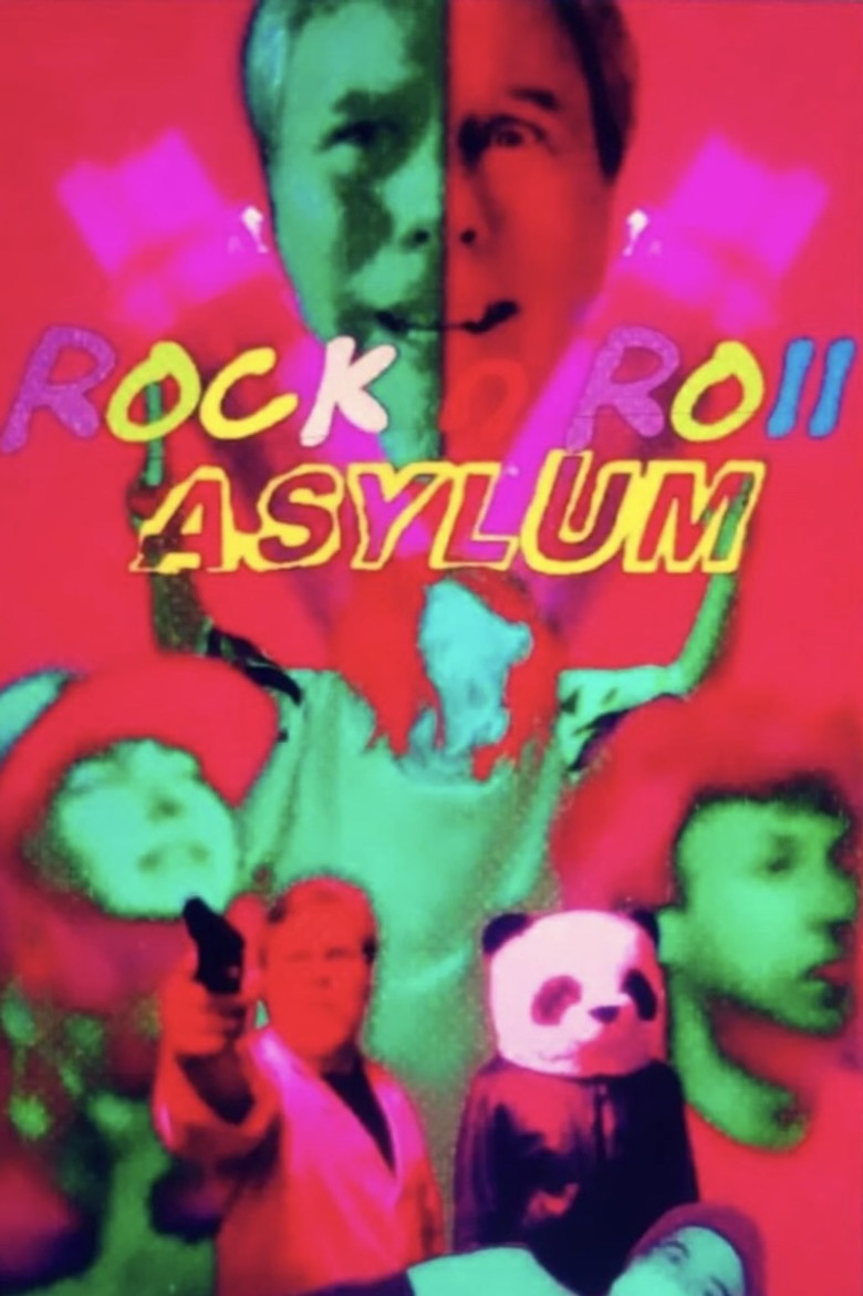Rock n Roll Asylum poster background