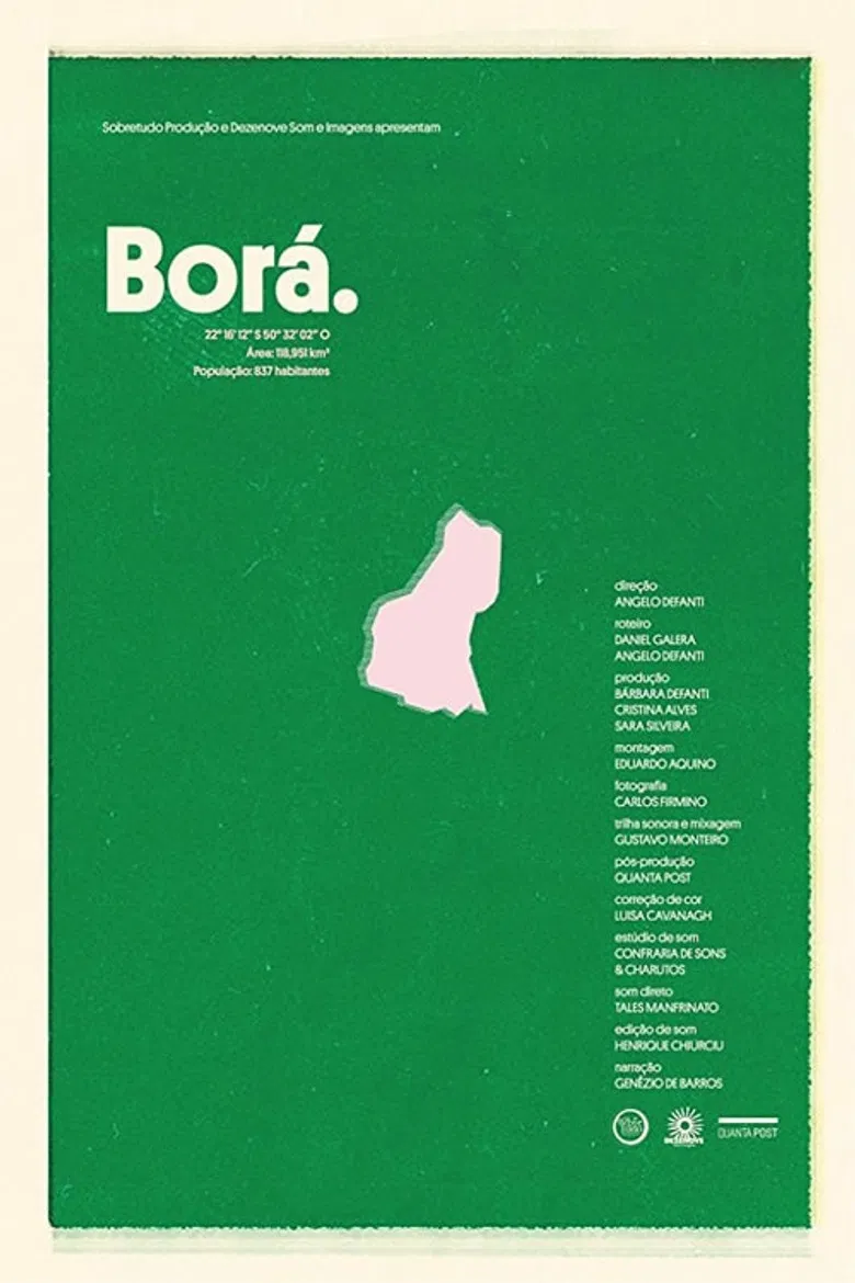 Borá poster background