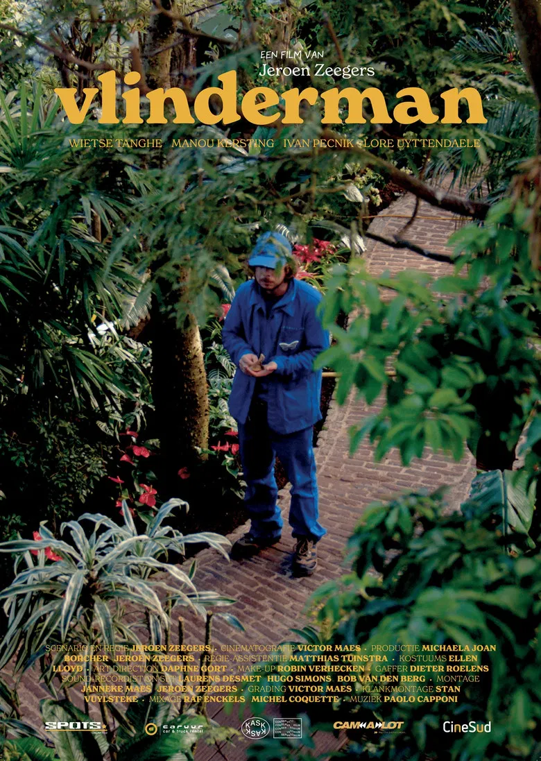 Vlinderman poster background