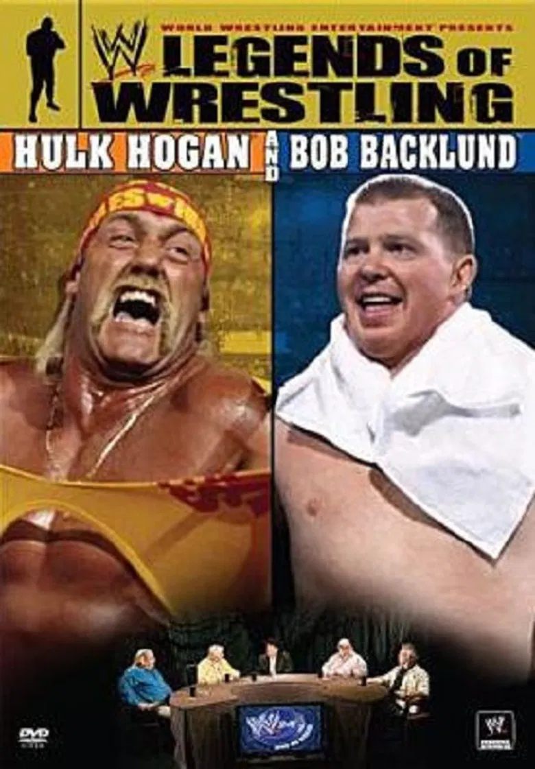 WWE: Legends of Wrestling - Hulk Hogan and Bob Backlund poster background