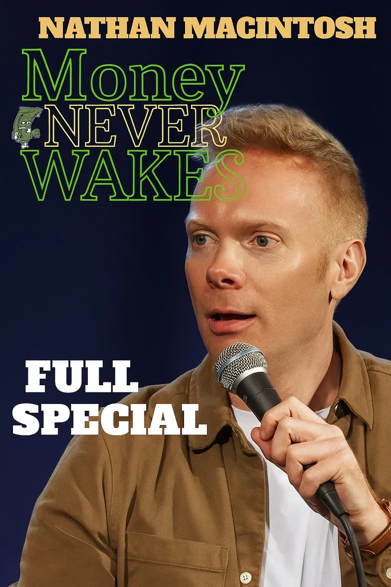 Nathan Macintosh: Money Never Wakes poster background