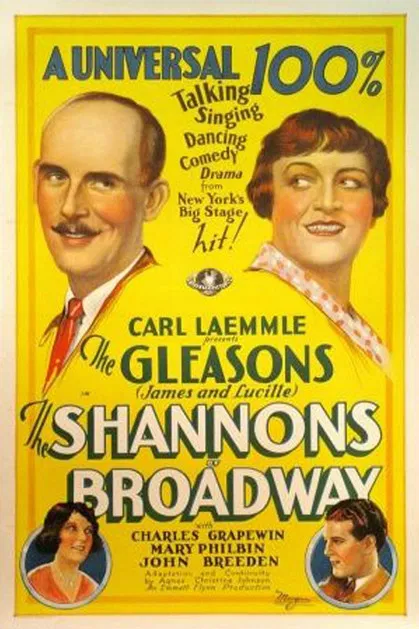 The Shannons of Broadway poster background