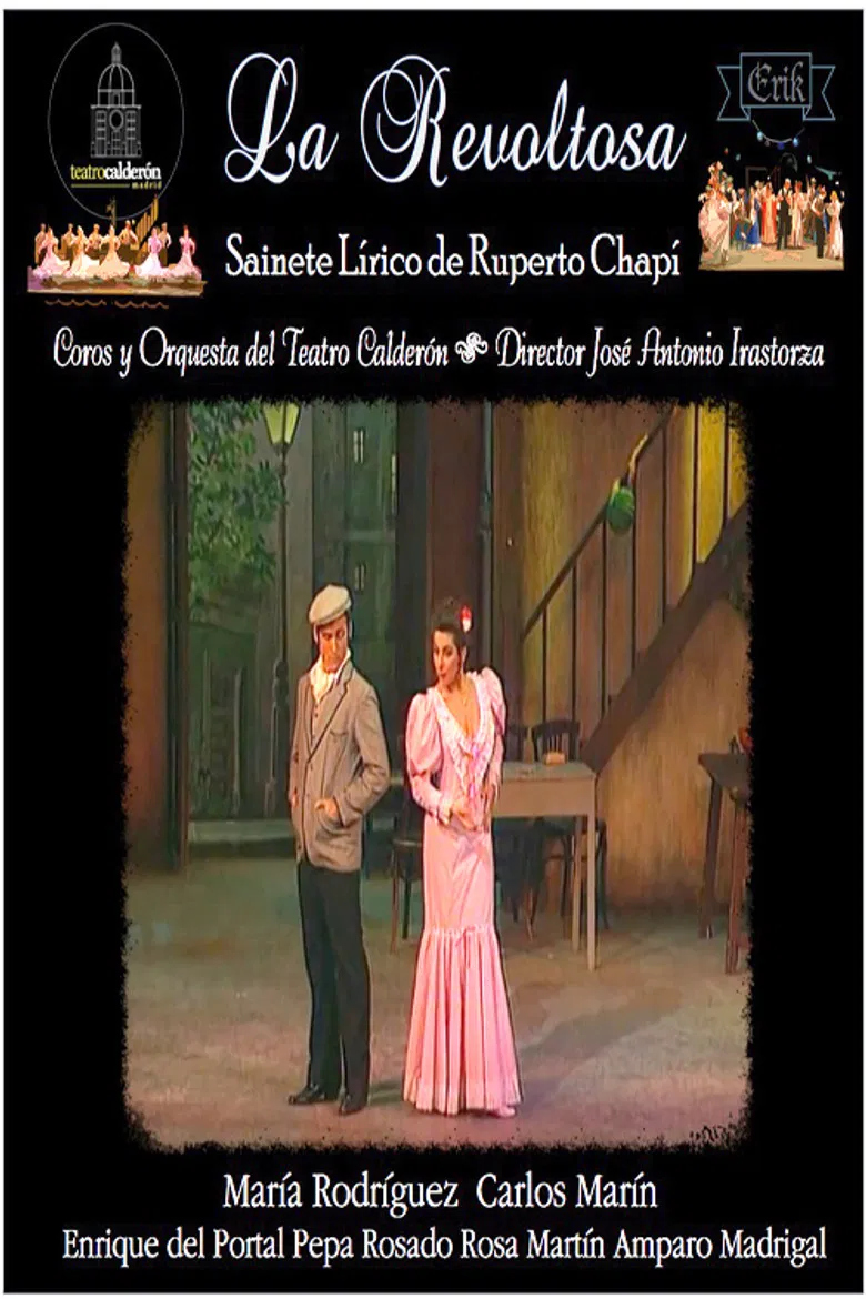 La revoltosa poster background