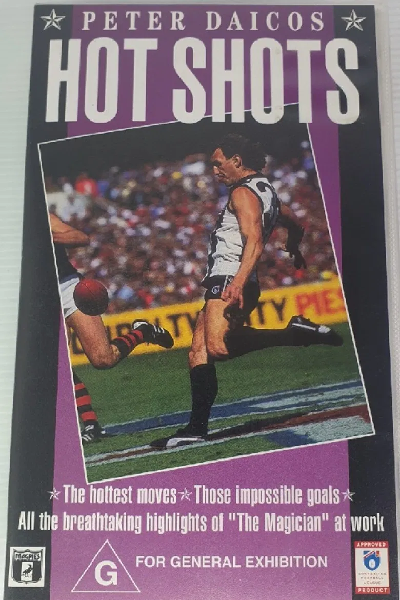 Peter Daicos Hot Shots poster background
