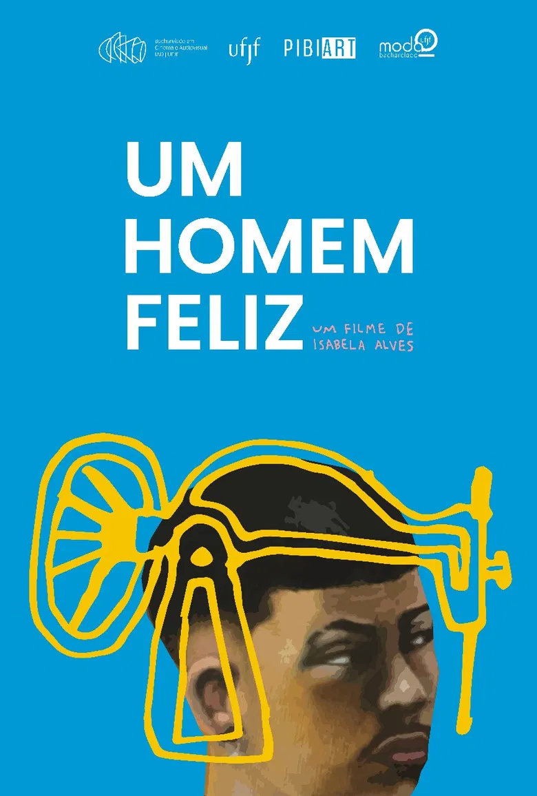 Um homem feliz poster background