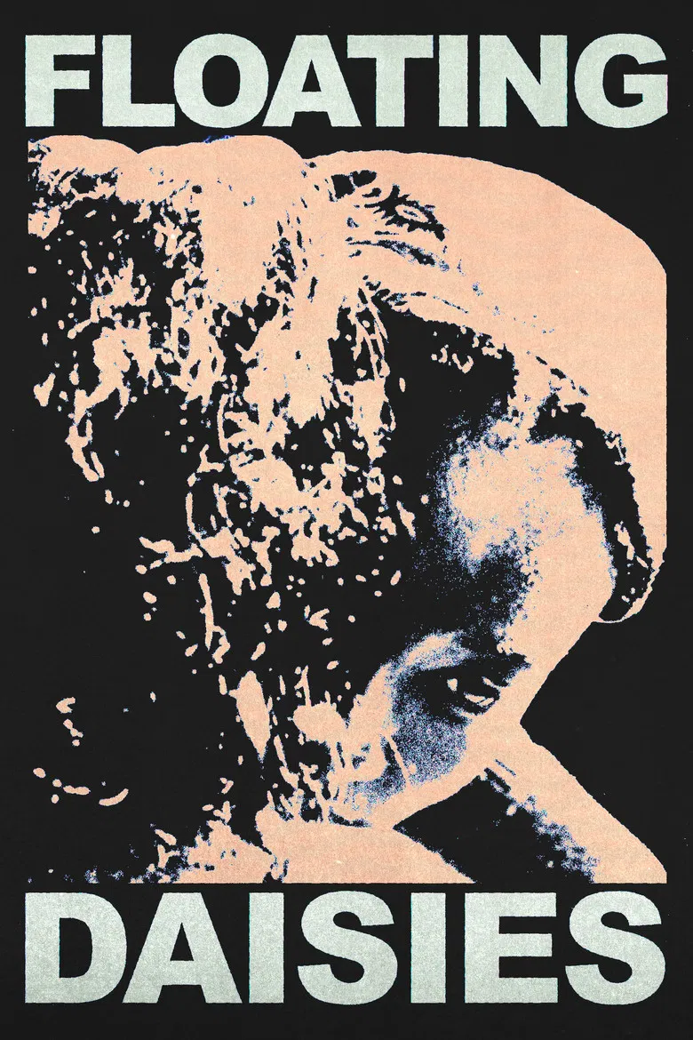 Floating Daisies poster background