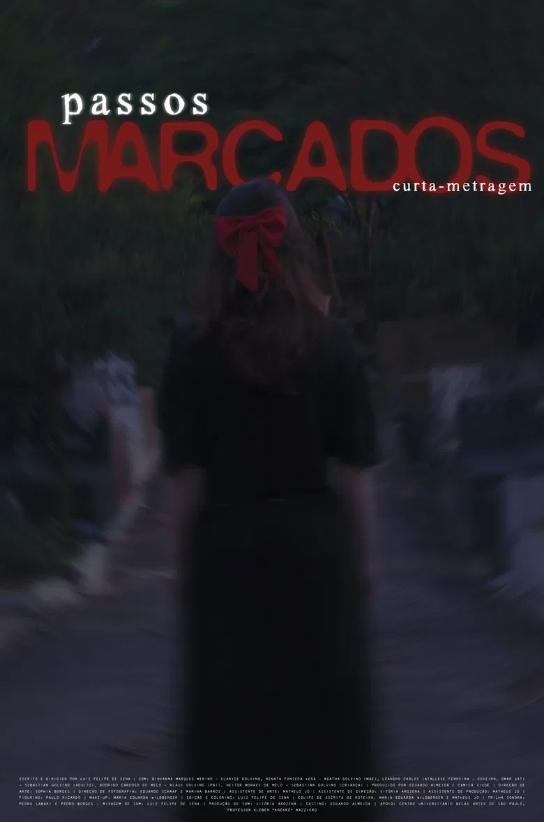 Passos Marcados poster background