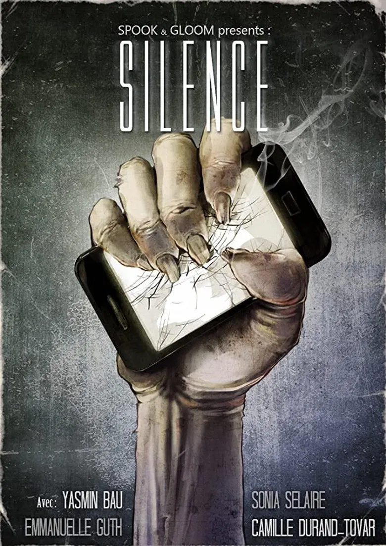 Silence poster background