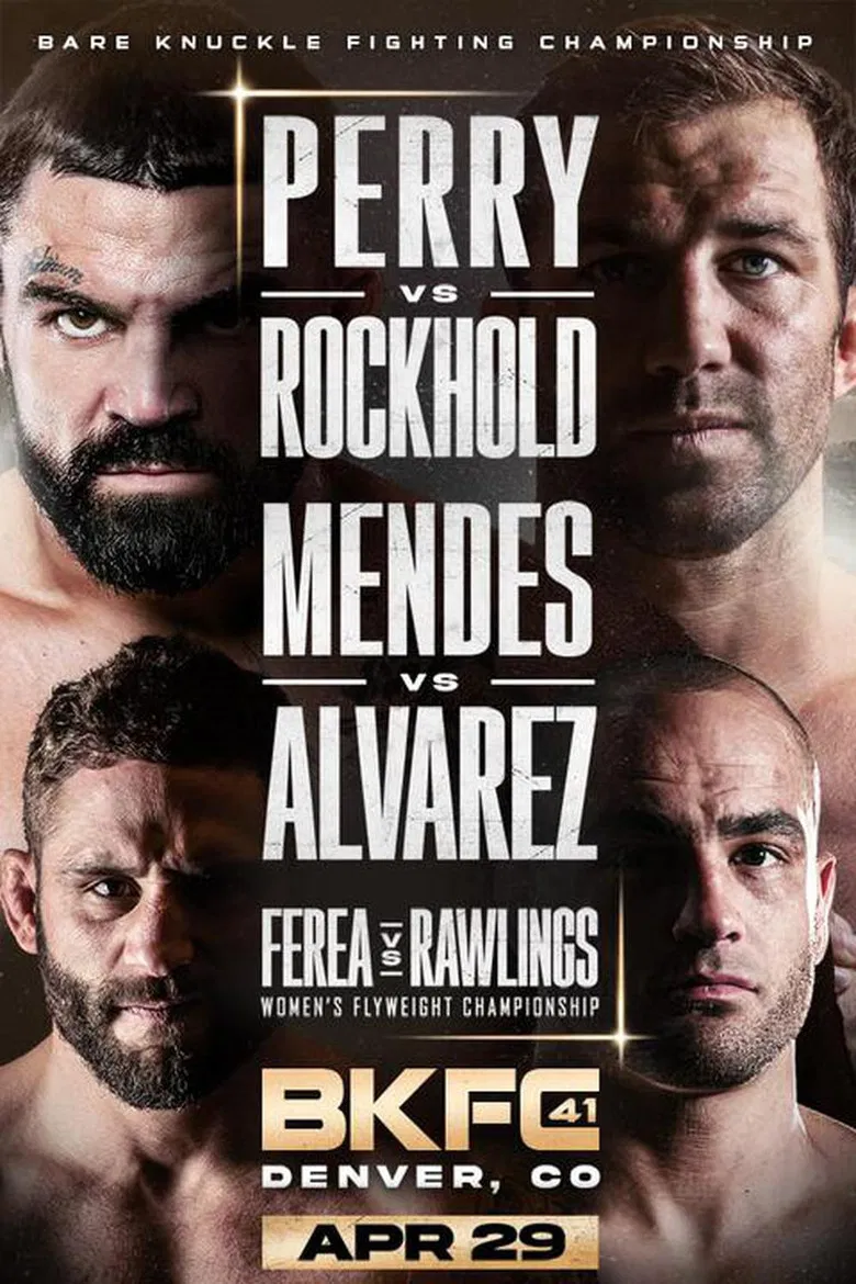 BKFC 41: Perry vs. Rockhold poster background