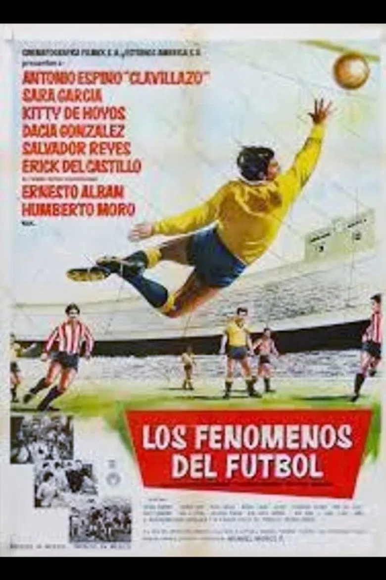 Los fenómenos del fútbol poster background