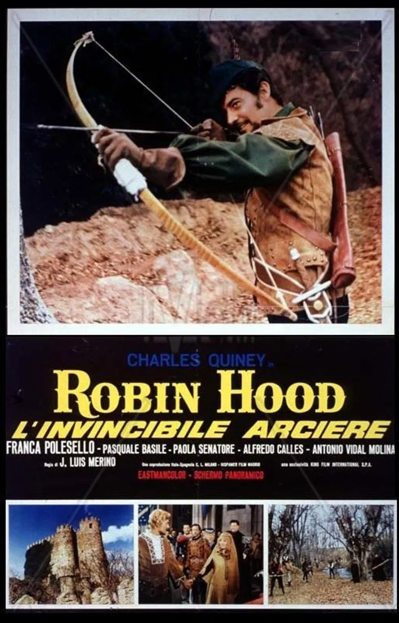 Robin Hood, l'invincibile arciere poster background